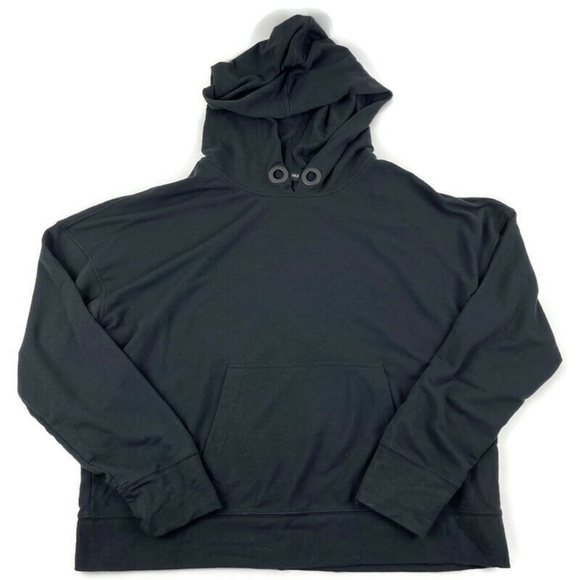 Kenneth Cole Womens Hoodie Black Large - Picture 1 of 6